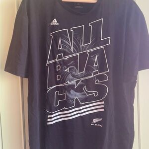 Adidas Navy All Blacks Men's Tee
